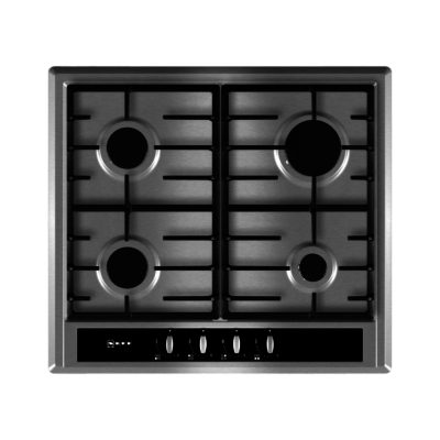 Neff Series2 T23S36N0GB 60cm Wide Gas Hob in Stainless Steel